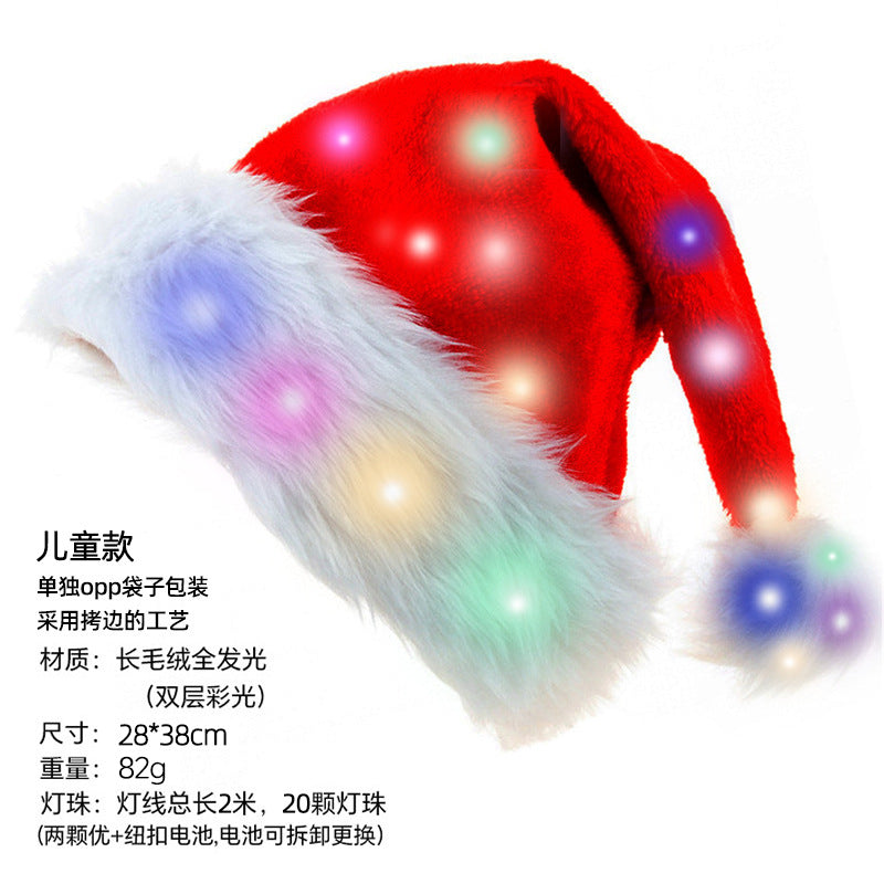 Wholesale Christmas hat with colorful stars