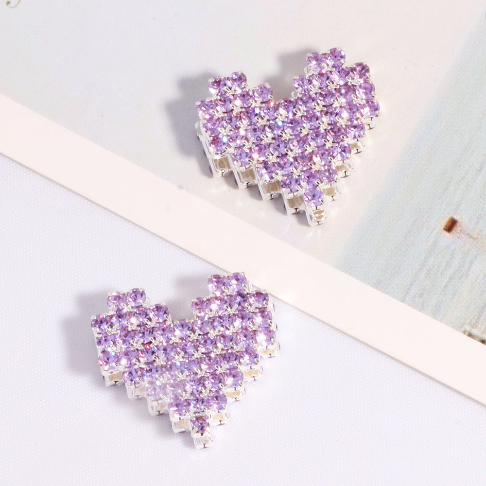 Wholesale 6pcs/psck love hole straight hole beaded loose DIY beads