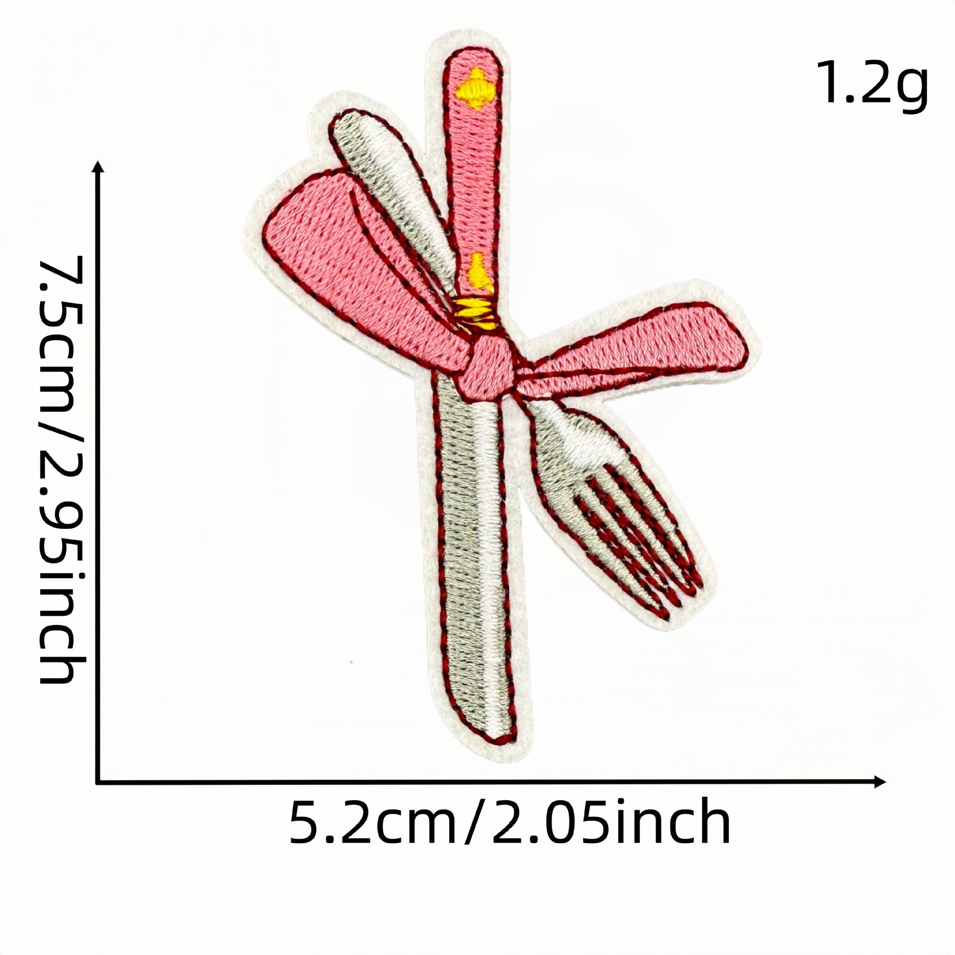 Wholesale Polyester Iron On Embroidered Patches Cartoon  Series DIY Craft Supply Fashion Accessory
