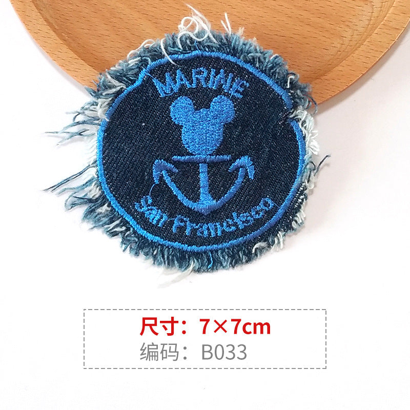 Wholesale Letter Skull Series Embroidery DIY Patches