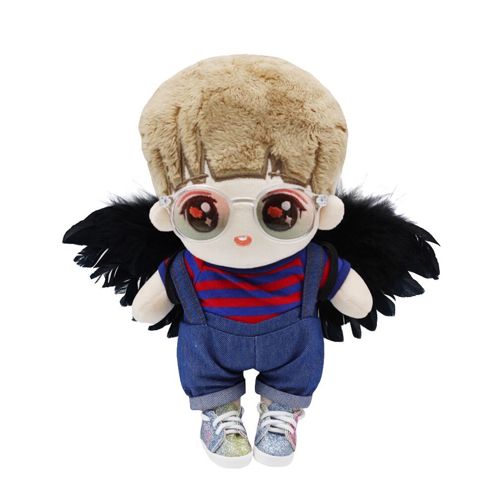 Wholesale Little Angel Wings 15-20cm Cotton Doll Six-Point Baby Feather Small Accessories