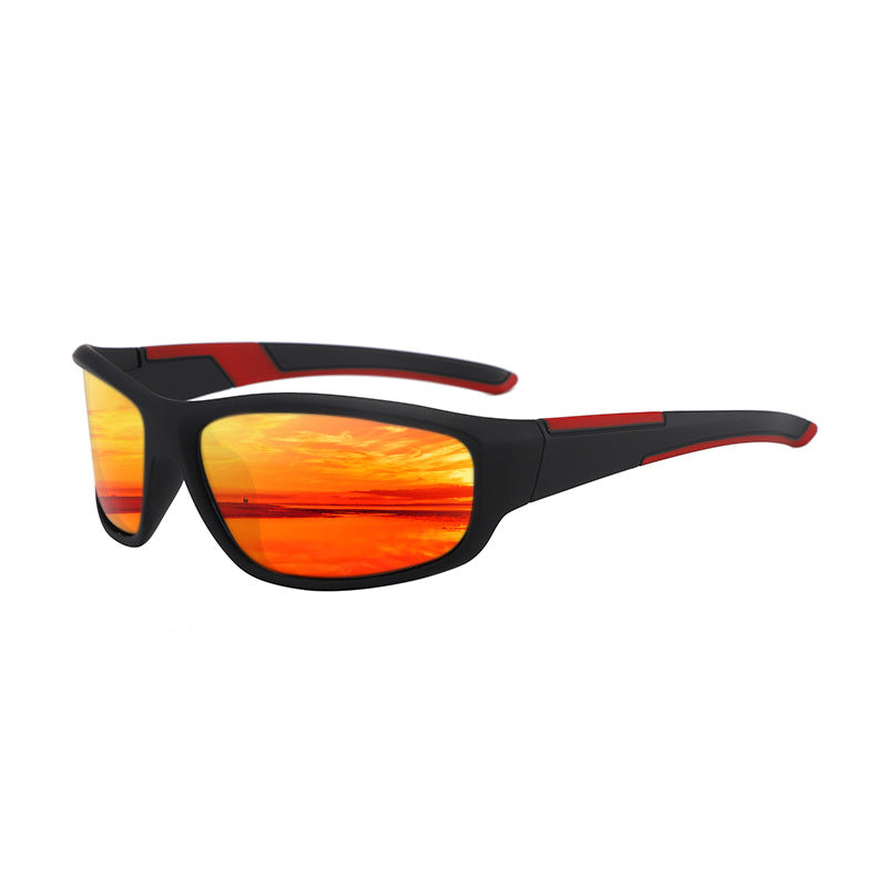 Wholesale New men's sports glasses riding polarized sunglasses driving sunglasses European and American driving glasses