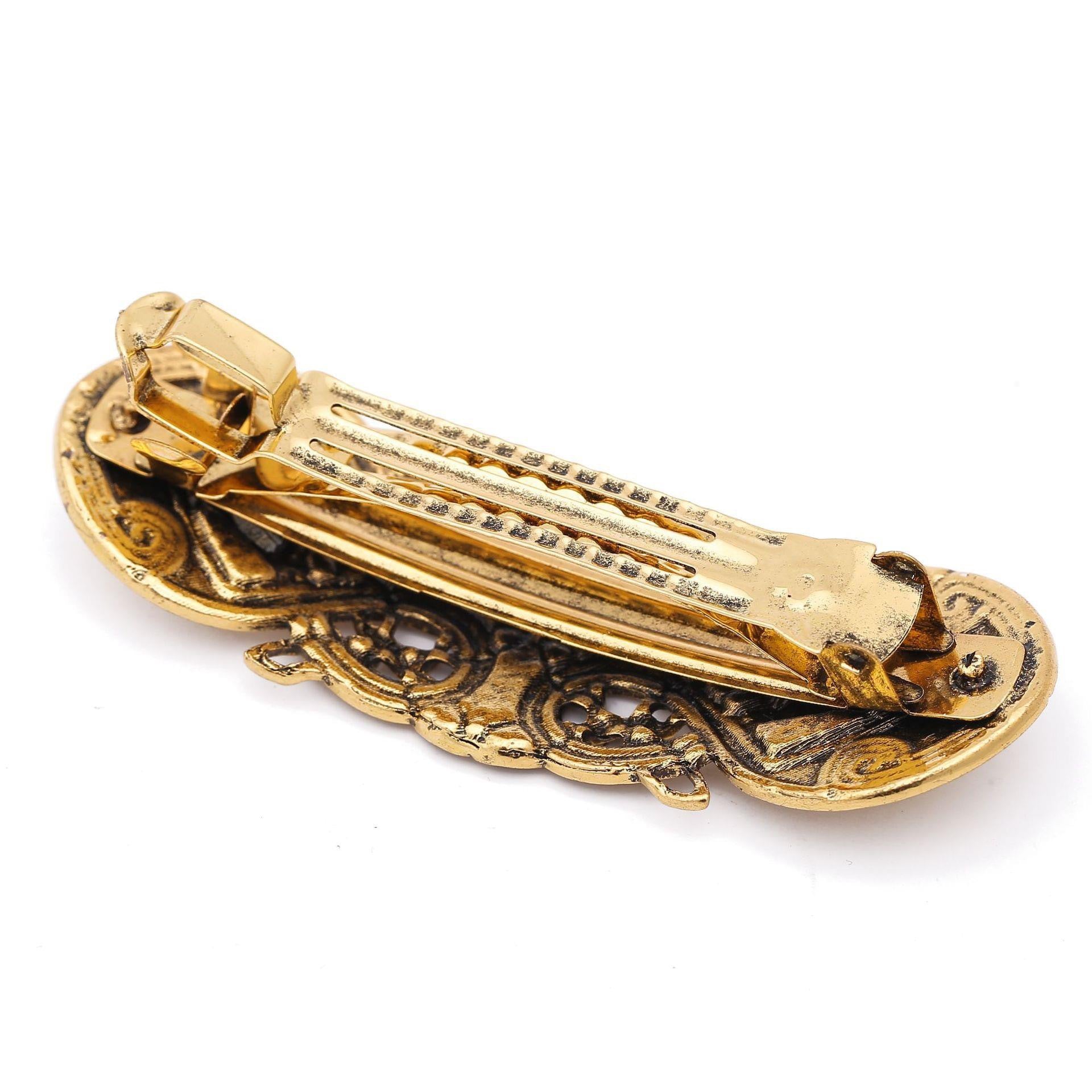 Wholesale Retro hairpin ancient costume alloy headdress ancient style spring clip