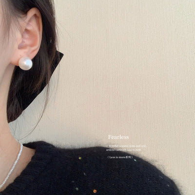 Pendientes de cobre de perlas fritilares de madre al por mayor