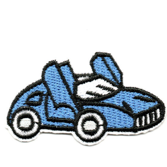Wholesale Cartoon small car and bus embroidered patch