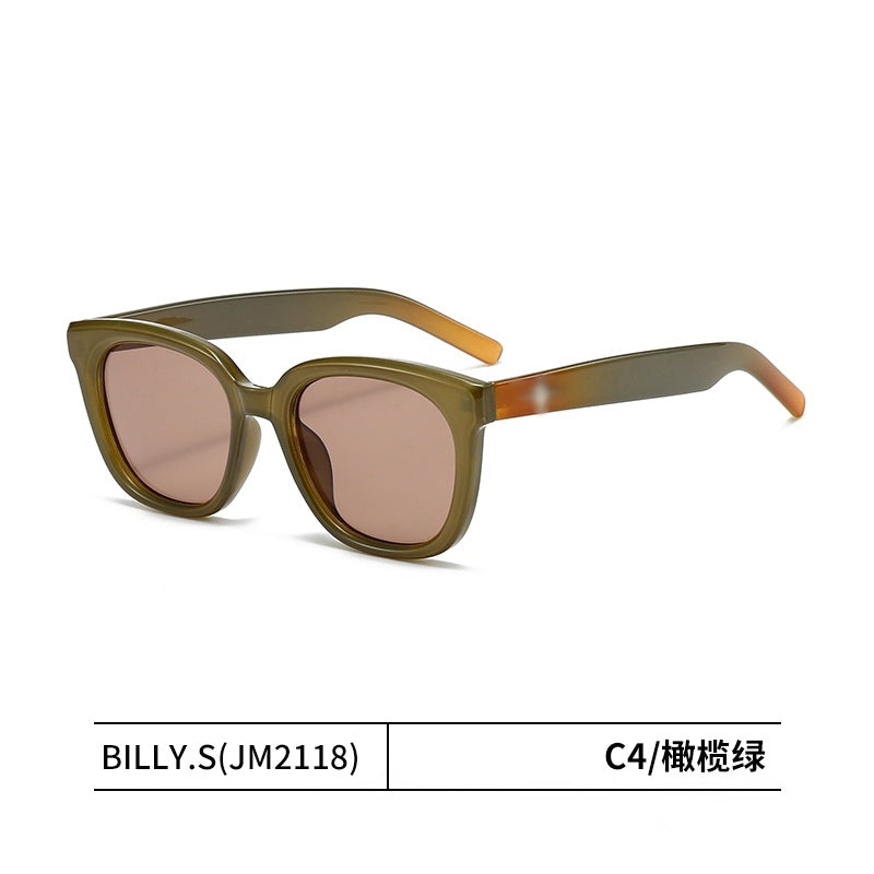 Wholesale Retro black frame star leg sunglasses