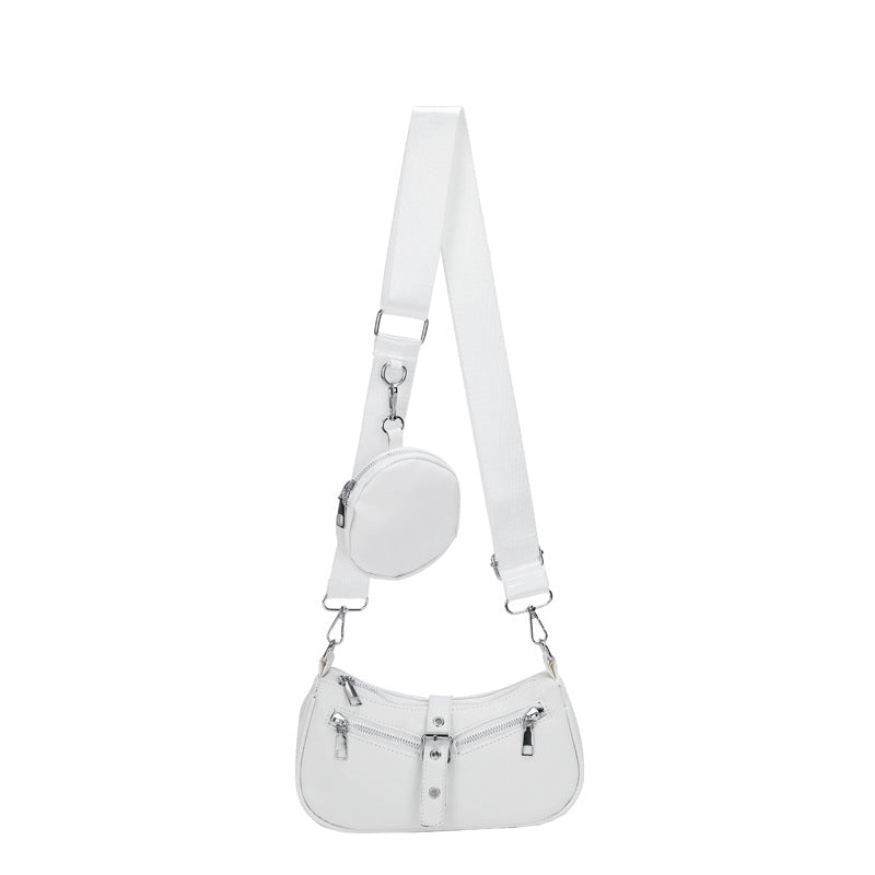 Wholesale Minimalist Retro PU Soft Leather Shoulder Bag and Crossbody Bag