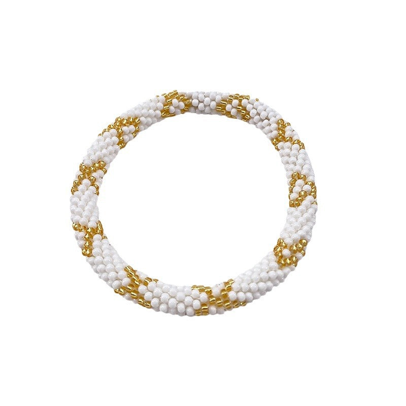 Wholesale Rice Bead Hairband Bohemian Pure Handmade All-match Fashion Bracelet