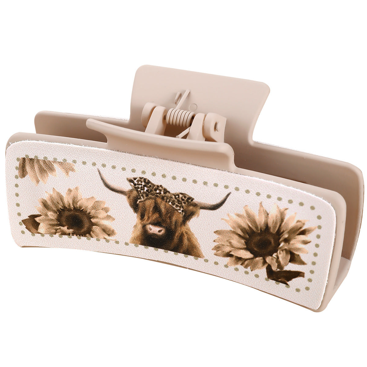 Wholesale leather PU yak Chrysanthemum White square simple all-match shark grip high Skull top