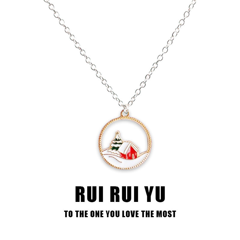 Wholesale Christmas Cartoon Necklace