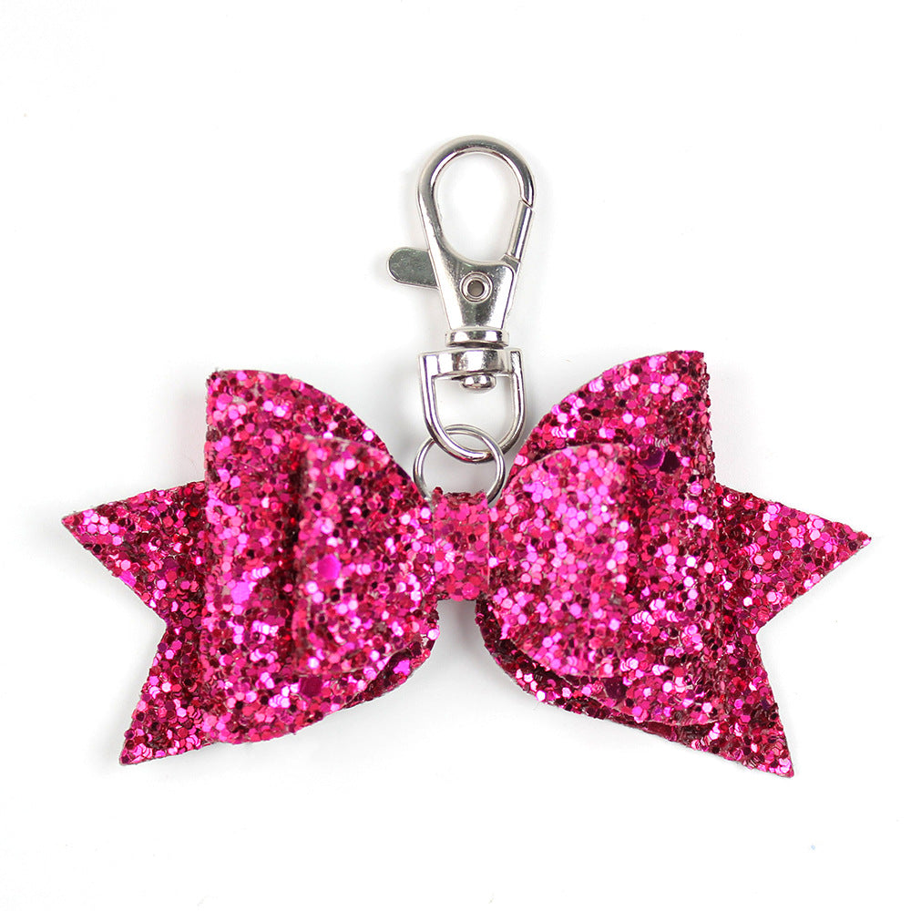 Wholesale 5pcs Mini Shiny Bag Pendant Sequin Hairpin
