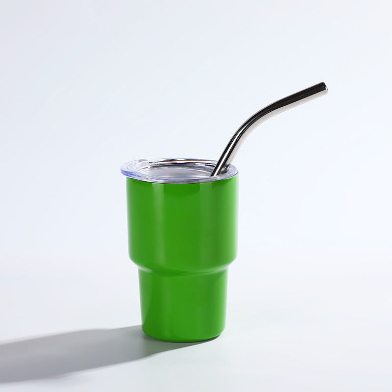 Wholesale Candy Color Red Wine Cup 2oz Stainless Steel Ice Bullies Cup