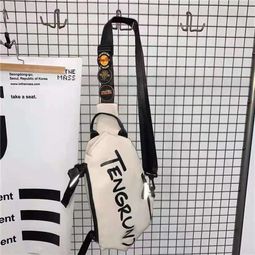 Wholesale Messenger bag sports waist bag casual fashion shoulder bag student personality small cross bag chest bag