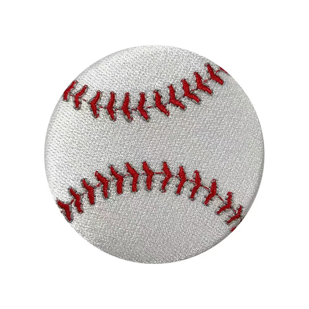 Wholesale 6 Styles Sports Ball Embroidered Tinplate Brooch Pins Fan Favorite Design For Shoes Hats Bags Jewelry Accessory