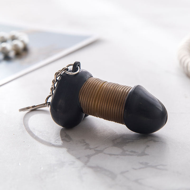 Wholesale ABS Rooster Keychain Spring