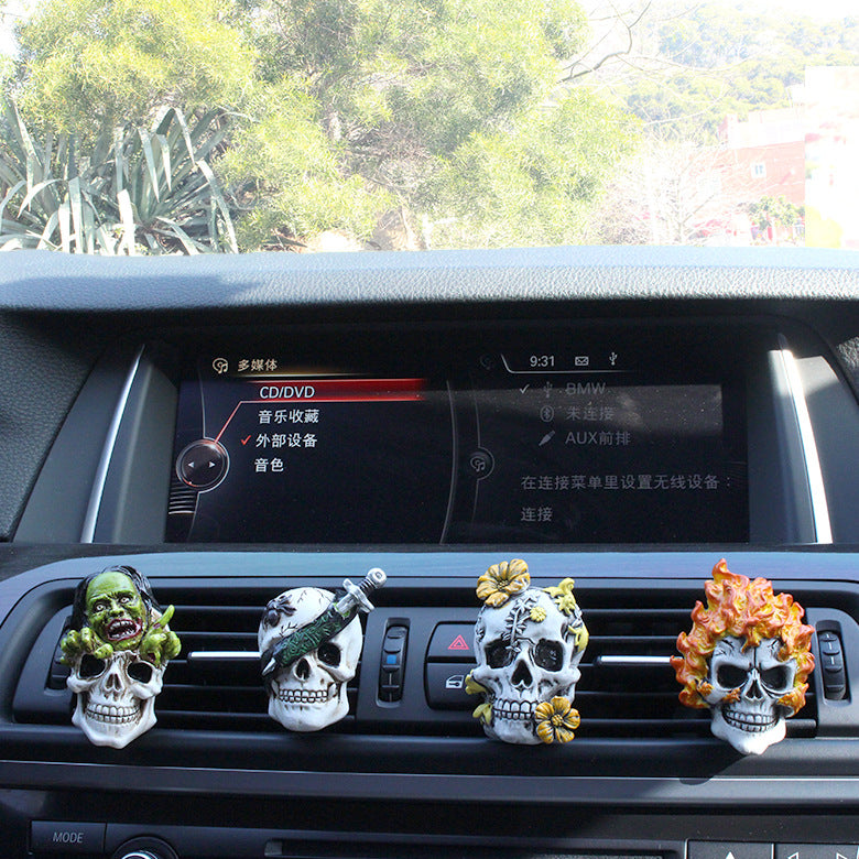 Wholesale Plastic Zombie Skull Car Aroma Diffuser