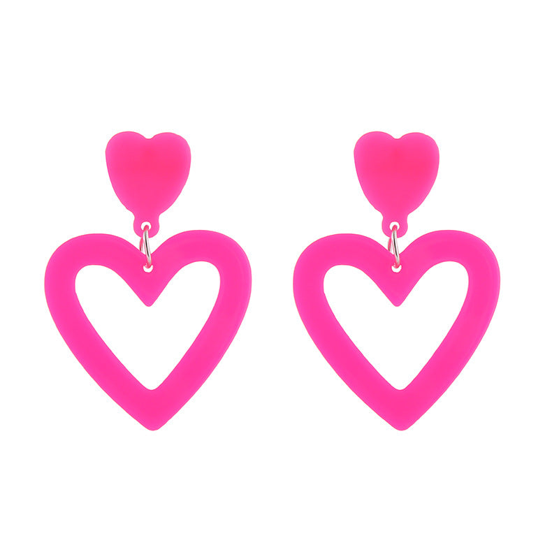 Wholesale Valentine's Day Love Acrylic Earrings