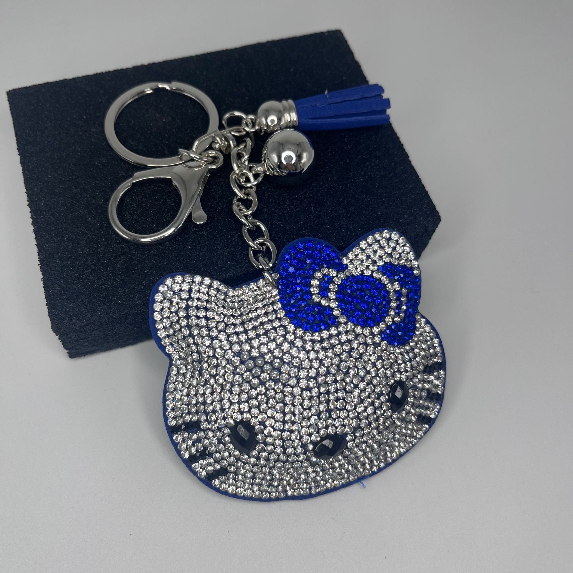 Wholesale Rhinestone Creative Anime Cartoon Studded Hot-Fix Rhinestone Keychain