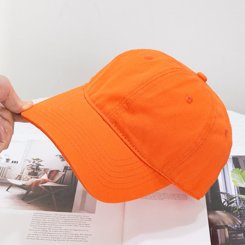 Wholesale Washed solid color street cap