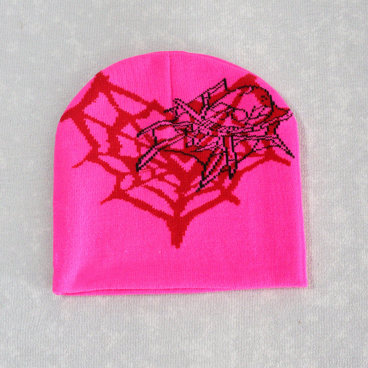 Wholesale 2023 Autumn and Winter Hat Double-sided Spider Acrylic Wool Hat