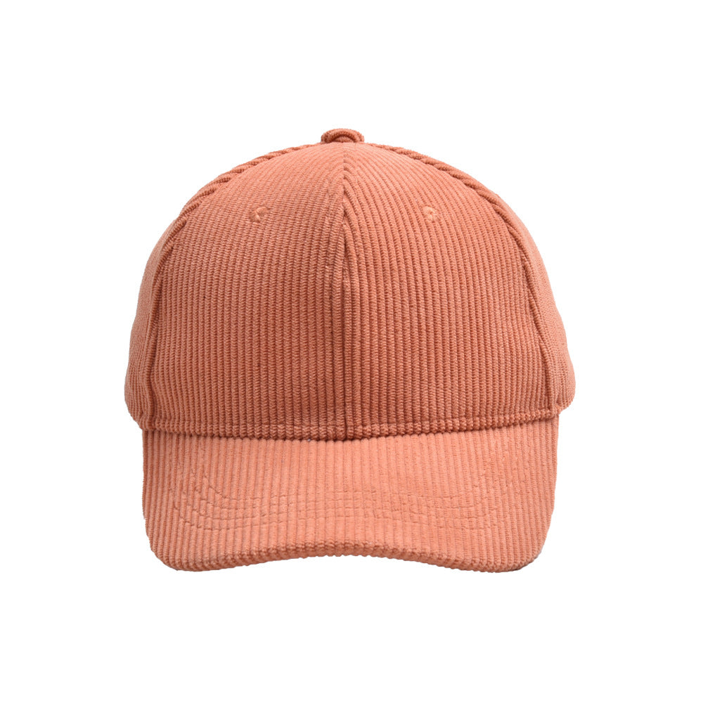 Wholesale outdoor warm windproof casual solid color parent-child peaked cap