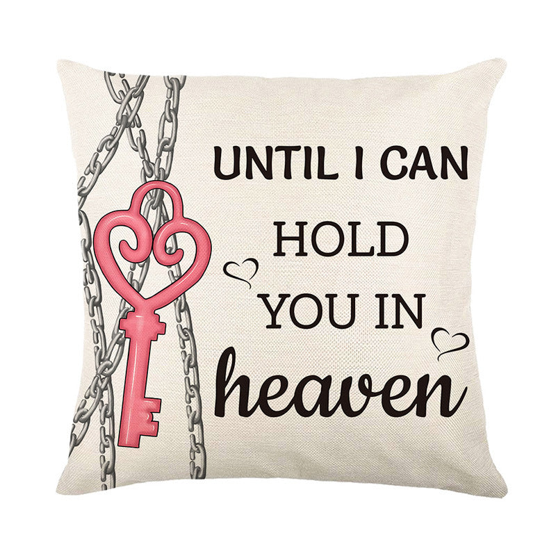Wholesale Valentine's Day Printed Letter Love Polyester Pillow Cover