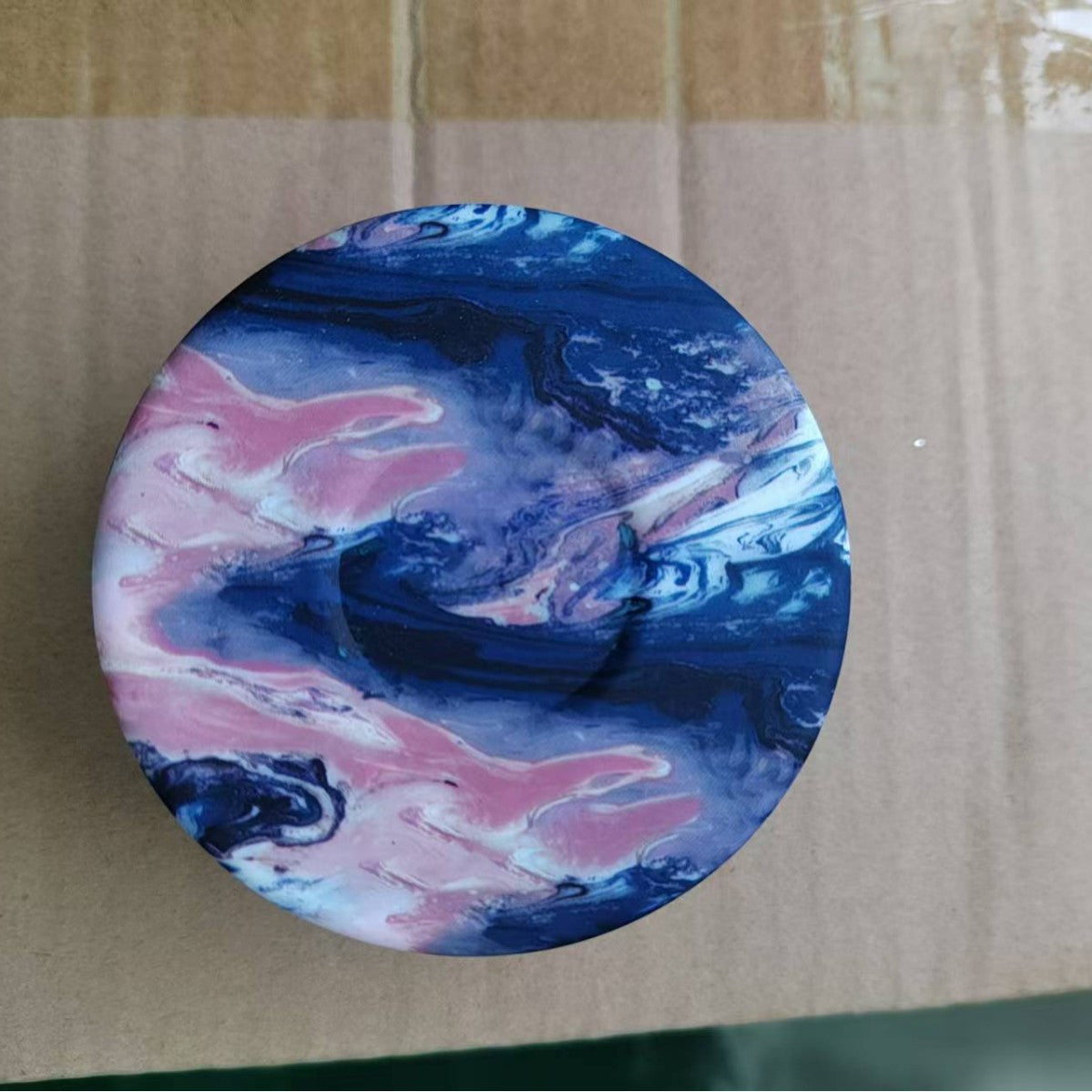 Wholesale Creative simple pattern silicone cup cover insulation film water transfer printing sports kettle space Pot Cup cover cup bottom cover for cups