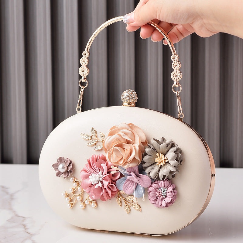 Wholesale Flower Vintage Macaron Handbag
