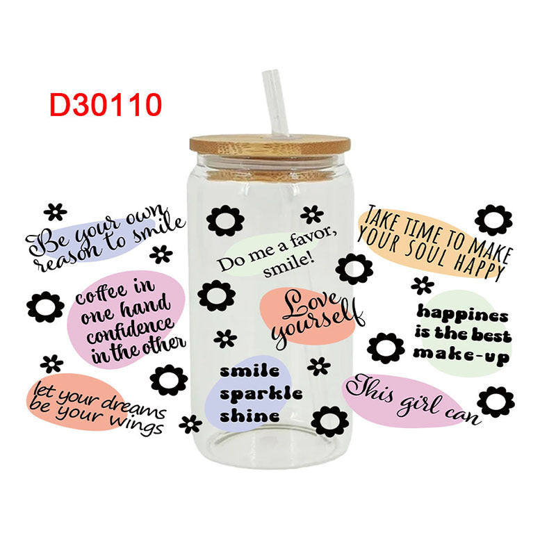 Wholesale UV Transfer Paste Glass Crystal Label Crystal Paste 16OZ UV DTF WRAPS