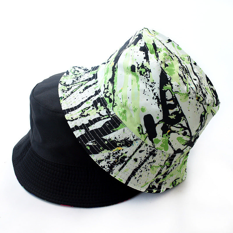 Sombrero de cubo de cráneo reversible de poliéster al por mayor