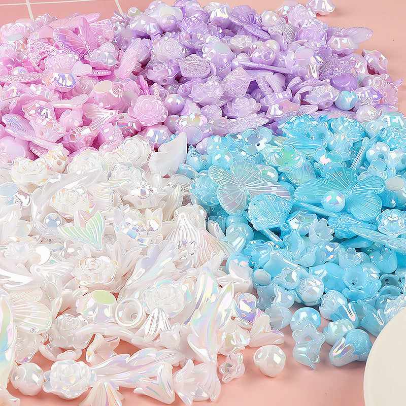 Wholesale 20pcs/pack mixed sweet diy cream glue resin accessories