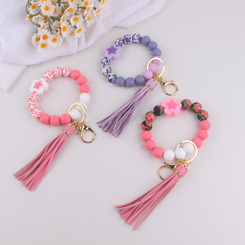 Wholesale Daisy Keychain Flower Bracelet