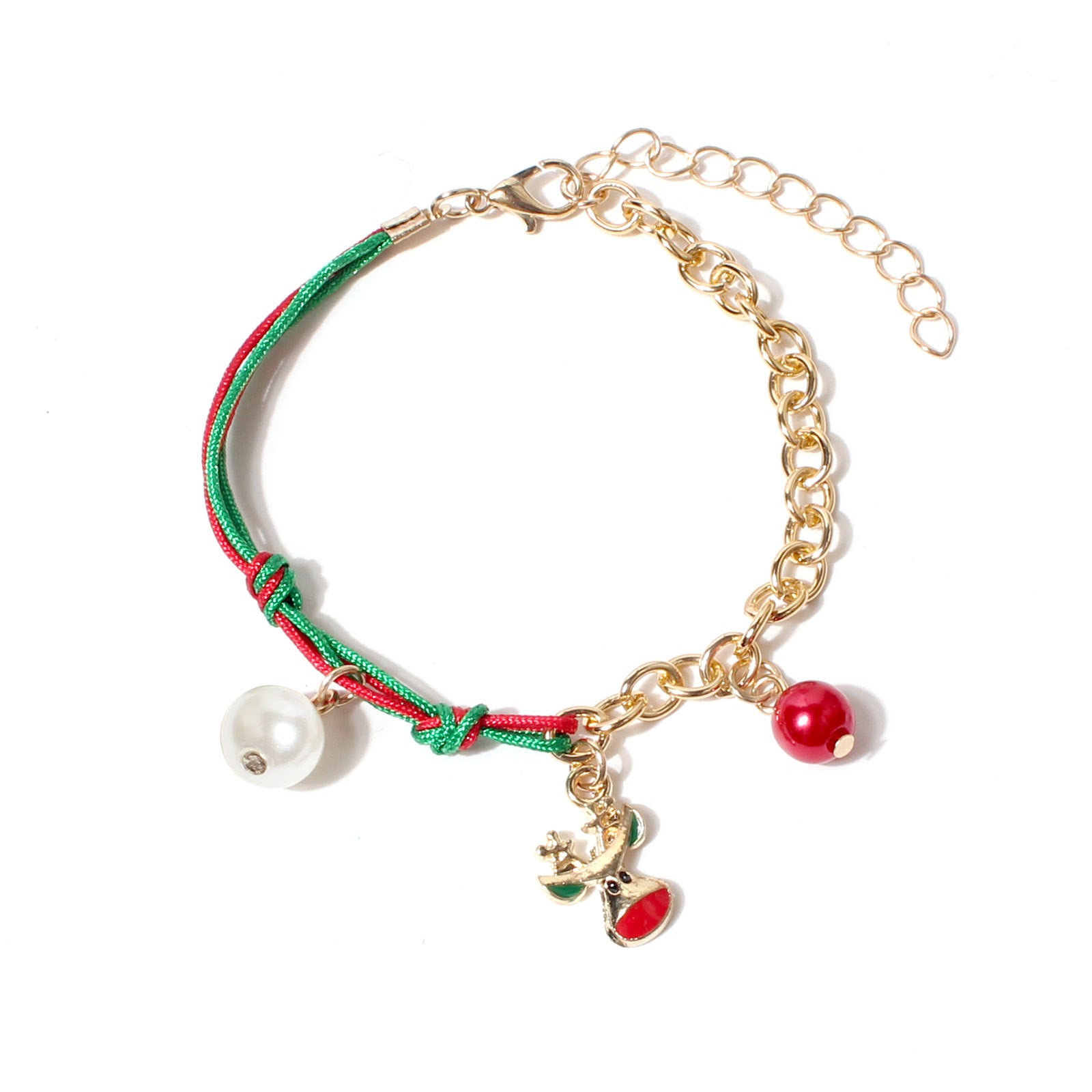 Wholesale Christmas Woven Ornament Bracelets