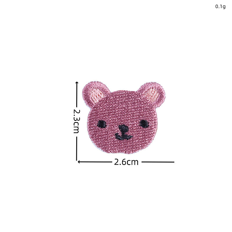 Wholesale Cute cartoon animals DIY Patches