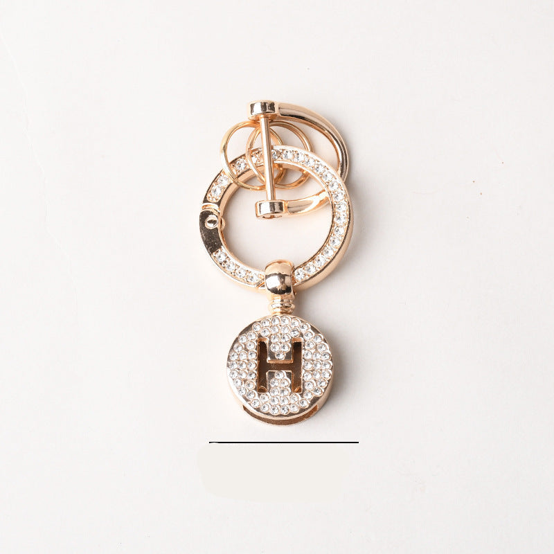 Wholesale Diamond DIY semi-finished keychain