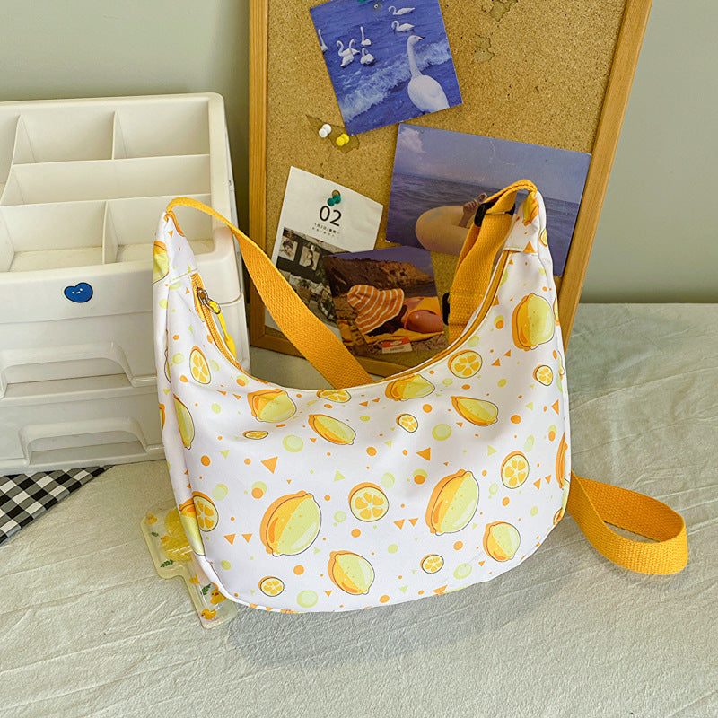 Bolsa para niños de fruta de fresa de aguacate al por mayor lienzo