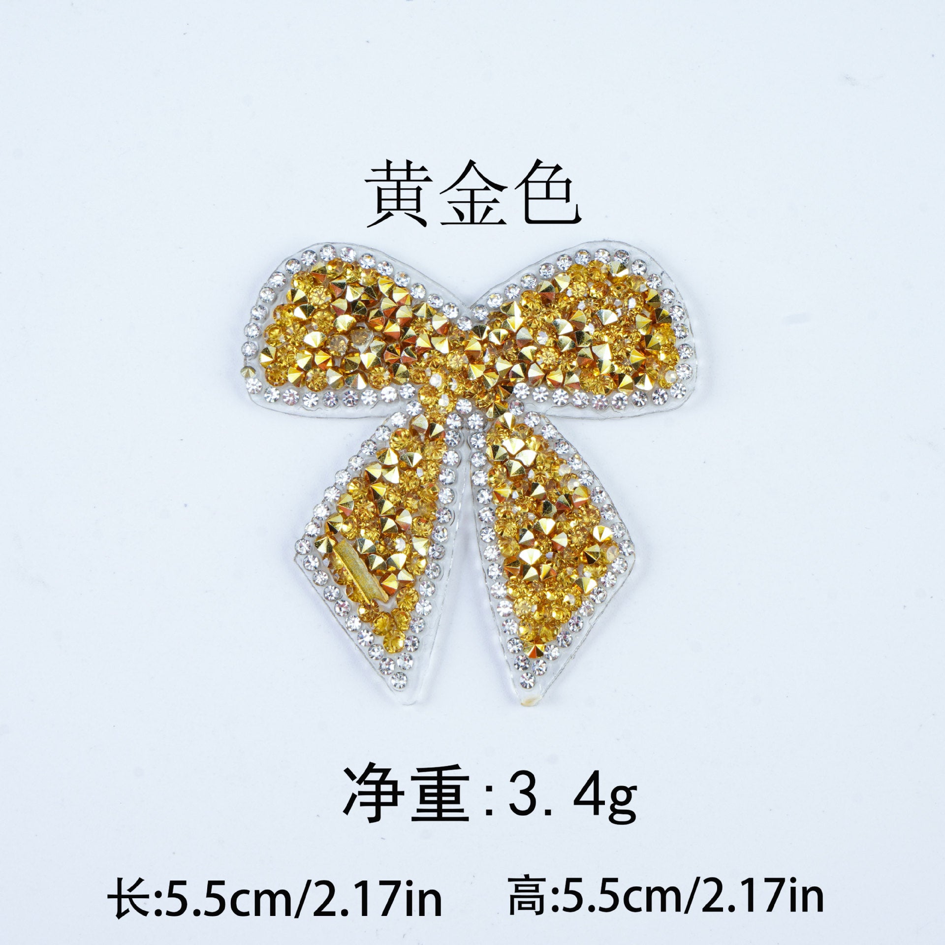 Wholesale Colorful bow pattern rhinestone embroidery DIY Patches