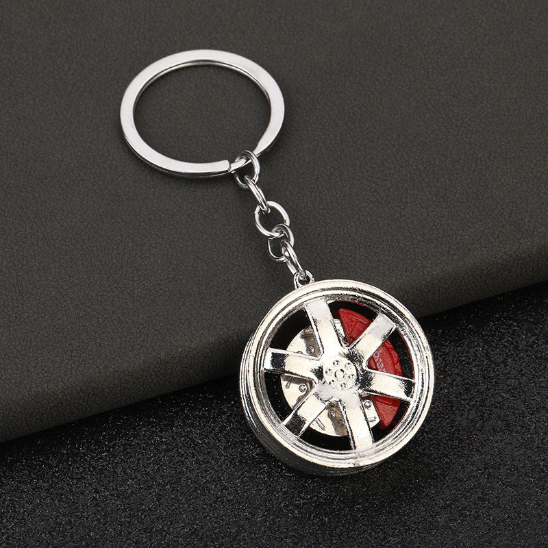 Wholesale Car Wheel Metal Keychain