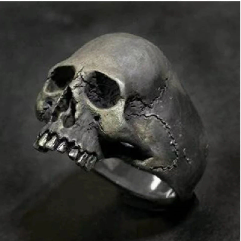 Wholesale Skull Rock Gothic Punk Ring Men