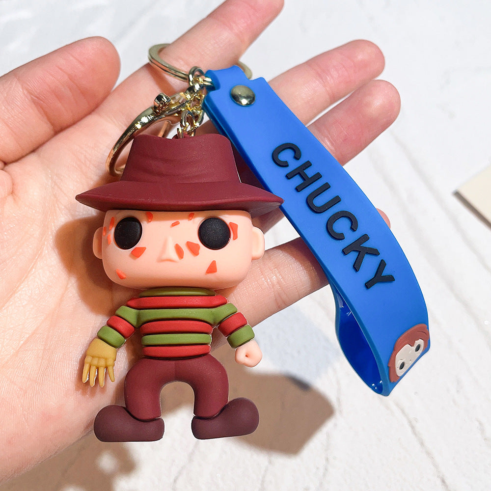 Wholesale Ghost Baby Bride Doll Clown Back Soul Keychains OLY Exclusive