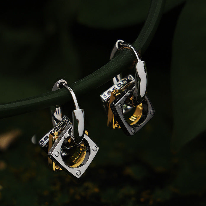 Wholesale Retro Trendy Cool Personality Design Sense Earrings