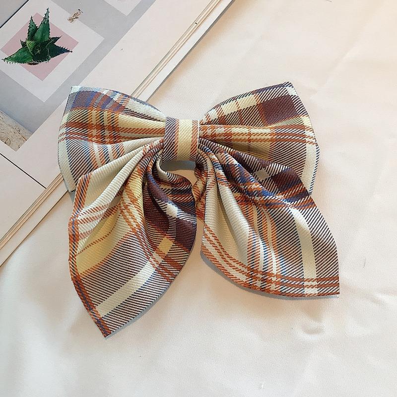 Wholesale Wholesale solid color temperament college style bow hairpin