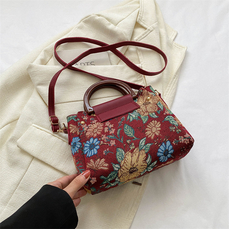 Wholesale PU Retro Commuting Large Capacity Shoulder Bag, Handbag, Crossbody Bag