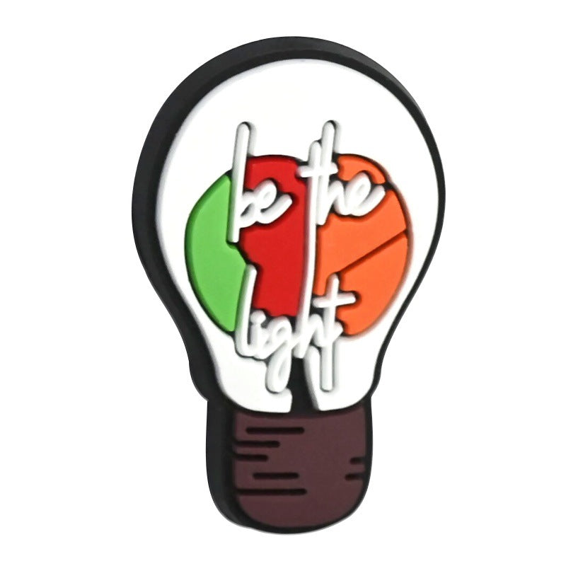 Wholesale Random 100pcs phrase cartoon cross Focal Beads