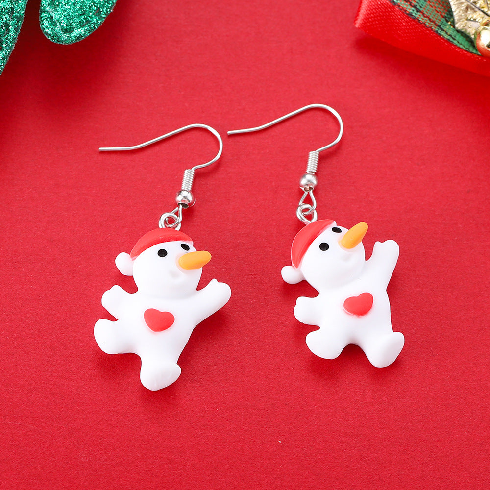 Wholesale Cute  and Reindeer Earrings for Christmas
