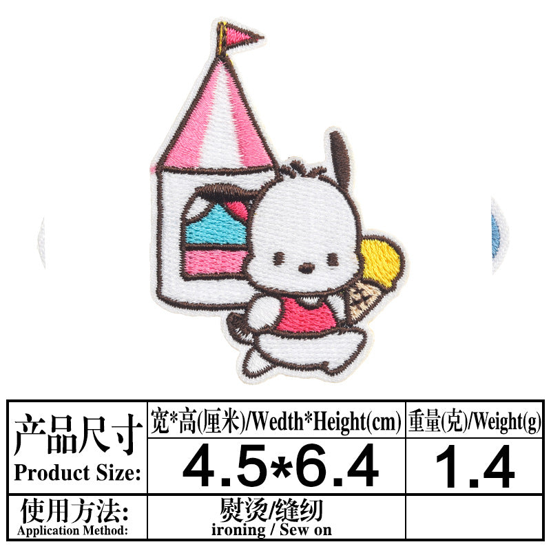 Wholesale DIY patchs embroidered cloth stickers  OLY Exclusive