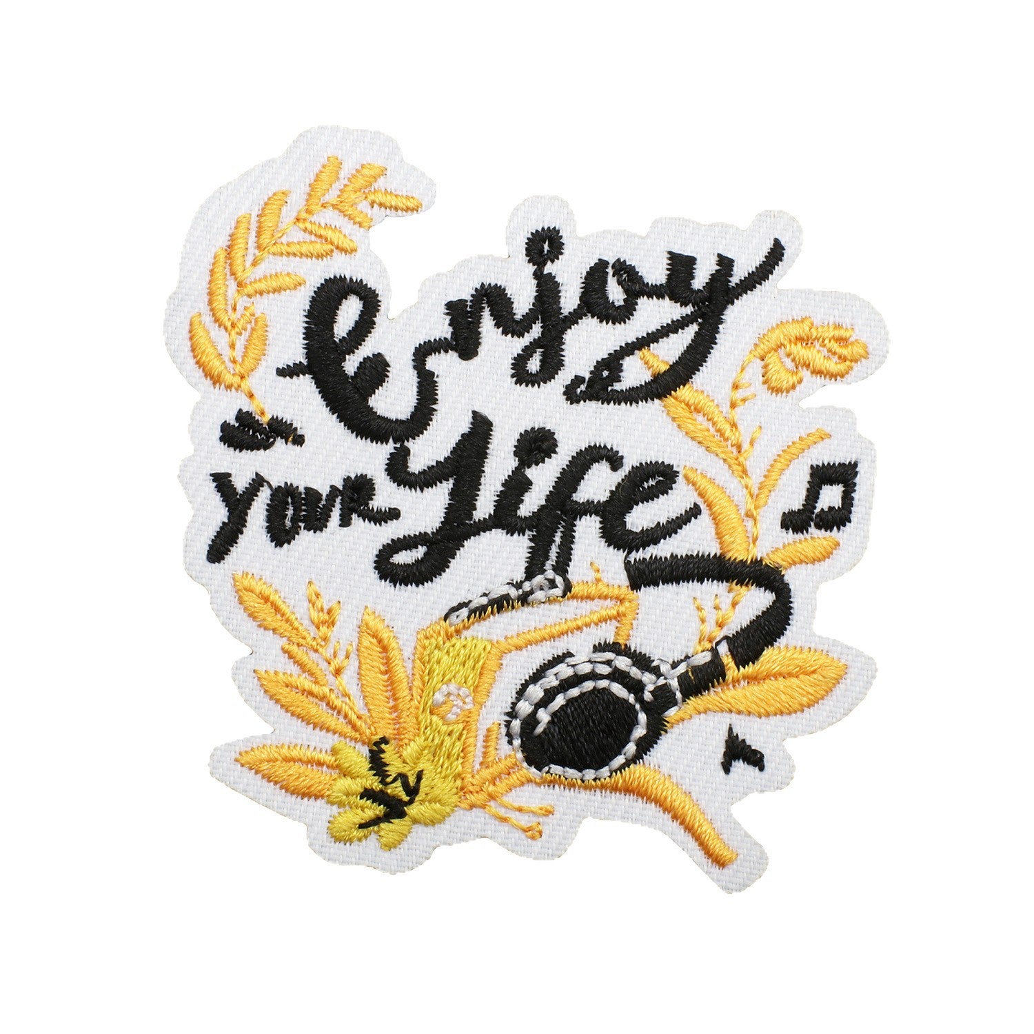 Wholesale Inspirational Embroidered Patch Alphabet Motto Clothing Decorative Accent For Resale