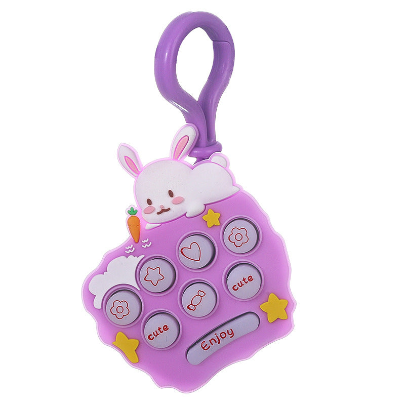 Wholesale Zinc Alloy Cartoon Doll Gopher Machine Keychain