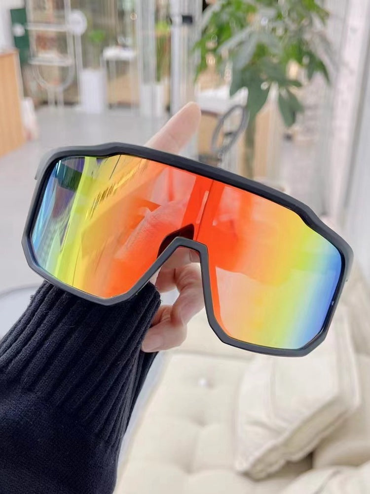 Wholesale Cycling windproof glasses outdoor large frame cycling ski mountaineering road mountain bike sports Sunglasses