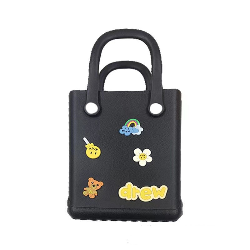 Wholesale Jelly Beach Flower Simple Hole Bag